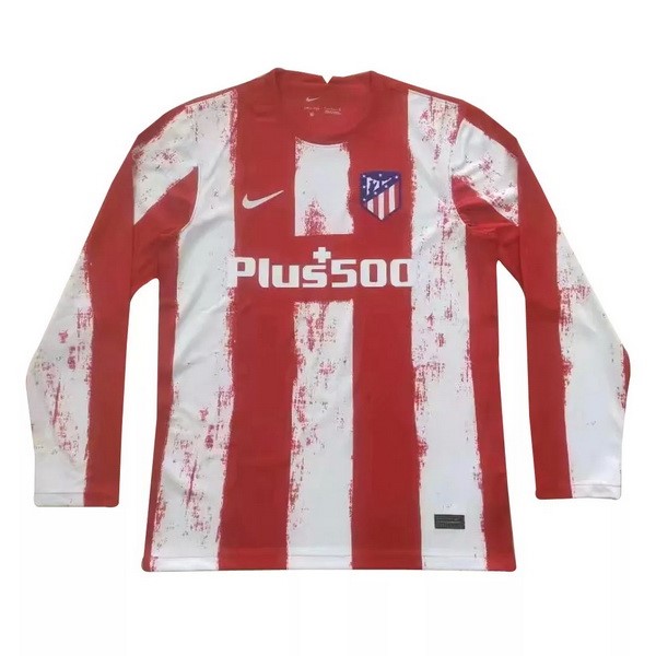 Camiseta Atletico Madrid 1ª ML 2021-2022 Rojo